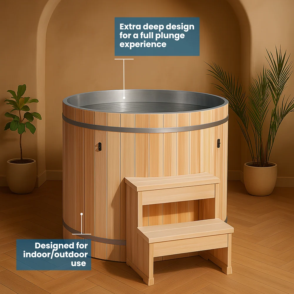 Barrel Cold Plunges - Stainless - Image 3