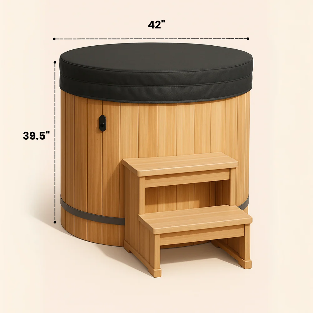 Barrel Cold Plunges - Stainless - Image 4