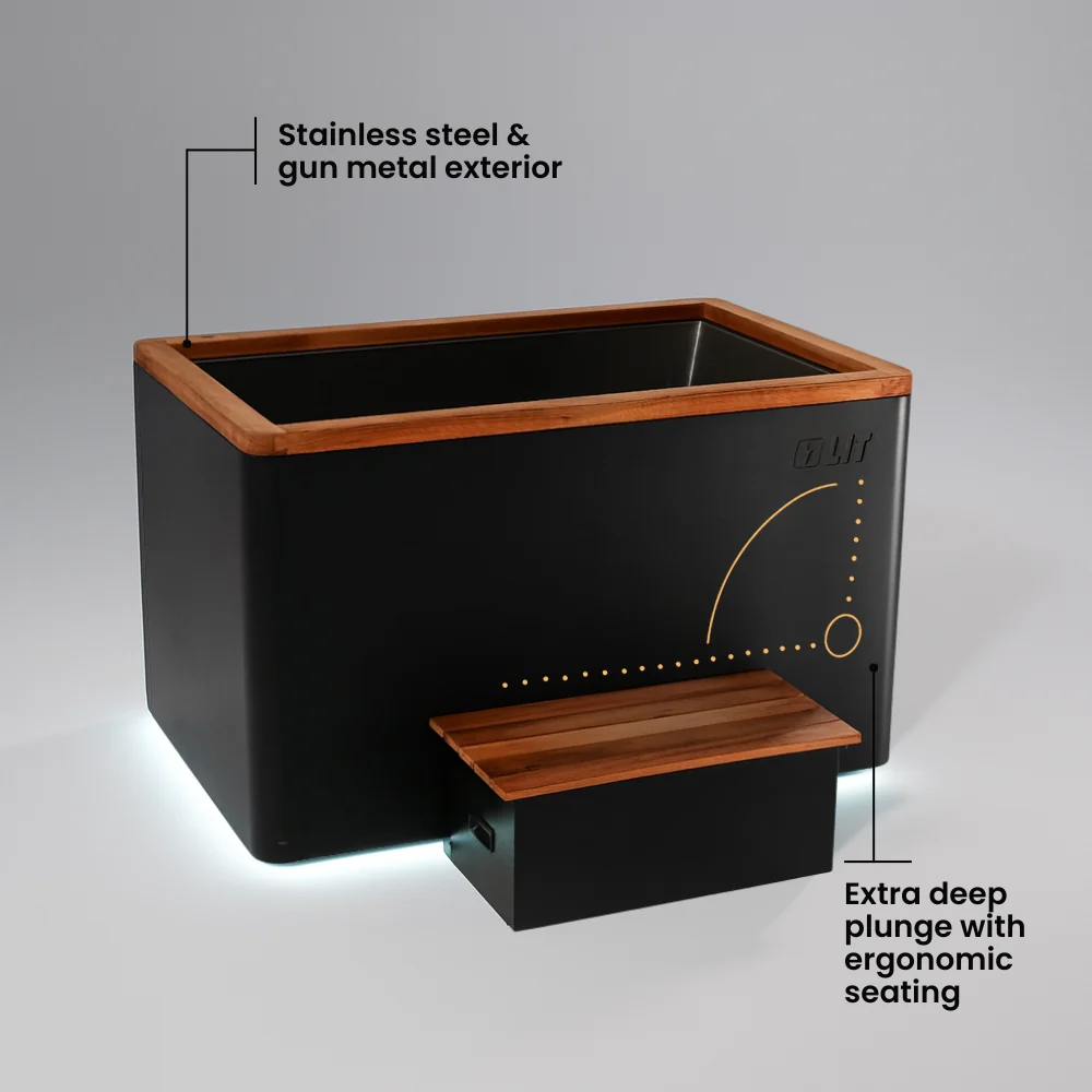 Stealth Cedar Plunge + Titan Sauna Bundle (2) - Image 2
