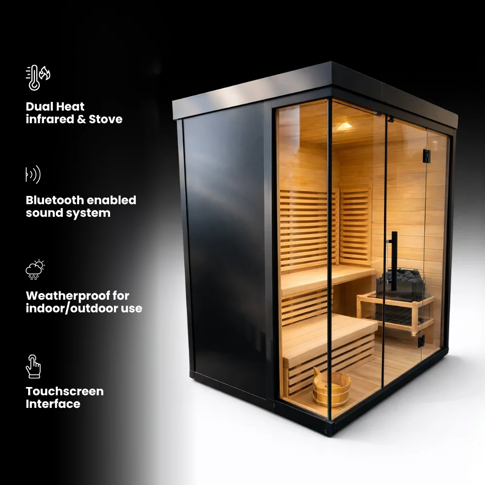 Stealth Cedar XL Plunge + Titan Sauna Bundle (4-5) - Image 6